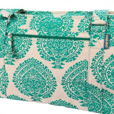 Bolsa XL de yute y algodón